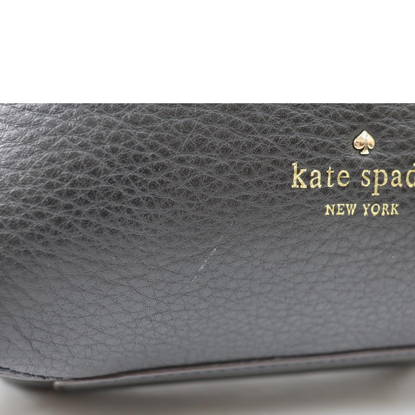 kate spade ケイトスペード/巾着ショルダーバッグ アイボリー×ブラック/PWRU3377//ABランク/65