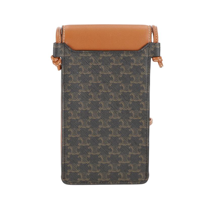 CELINE セリーヌ/PVCトリオンフモバイルショルダー//GA-****/Aランク/93