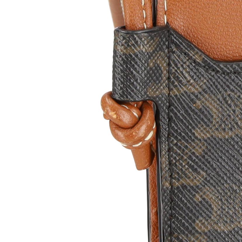 CELINE セリーヌ/PVCトリオンフモバイルショルダー//GA-****/Aランク/93