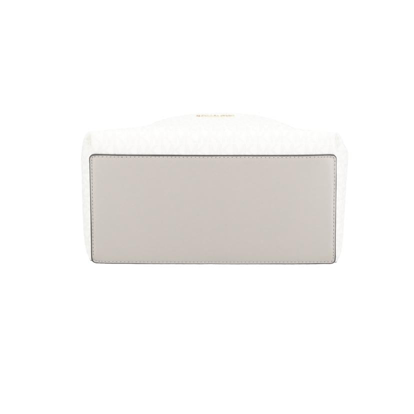 MICHAEL KORS マイケルコース/レザーロゴ柄ミディアムバックパック 白/35F3G6HB6V//ABランク/42