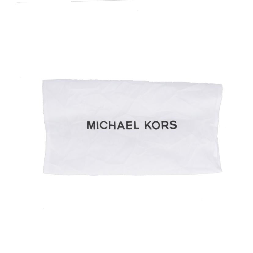 MICHAEL KORS マイケルコース/レザーロゴ柄ミディアムバックパック 白/35F3G6HB6V//ABランク/42