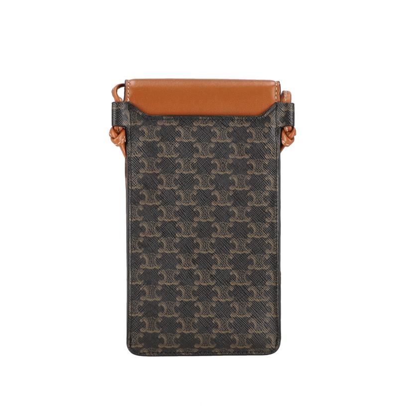 CELINE セリーヌ/トリオンフモバイルショルダー /0G332CQD.04LU//S.G******/Aランク/78