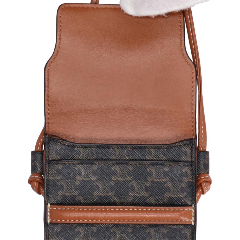 CELINE セリーヌ/トリオンフモバイルショルダー /0G332CQD.04LU//S.G******/Aランク/78