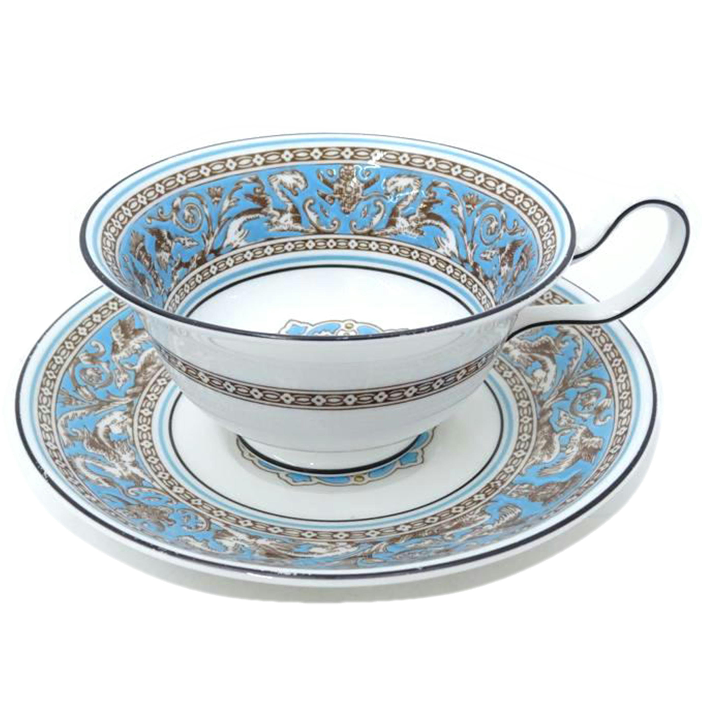 WEDGWOOD ウェッジウッド/ウェッジウッド フロレンティーターコイズ カップ&ソーサー//Aランク/69
