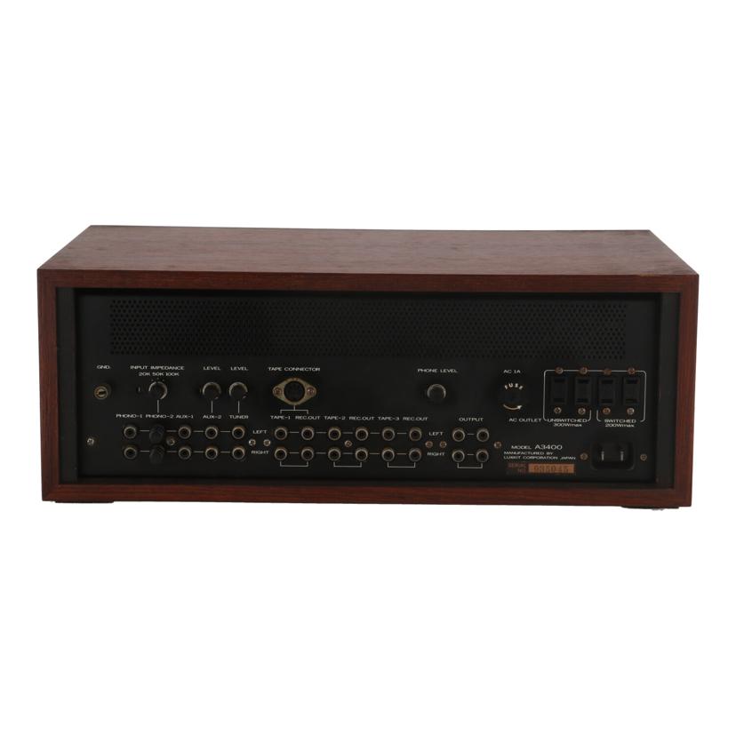 LUXMAN LUXKIT ラックスマン /真空管コントロールアンプ/A3400//935045/Bランク/82