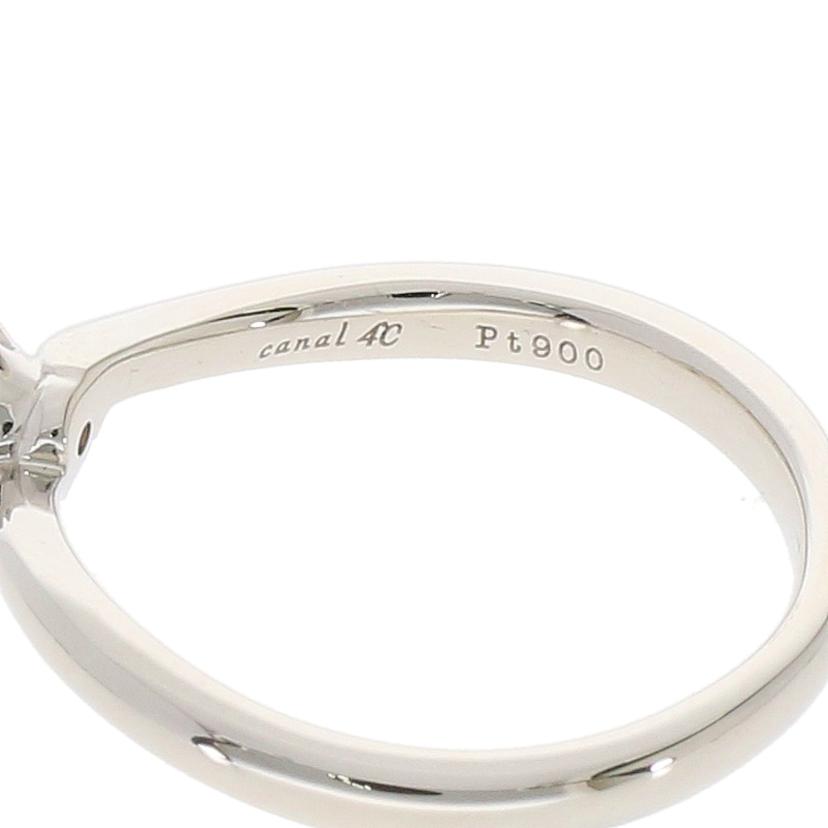 4℃ PT900ダイヤリング0.171ct 鑑定書//Aランク/06