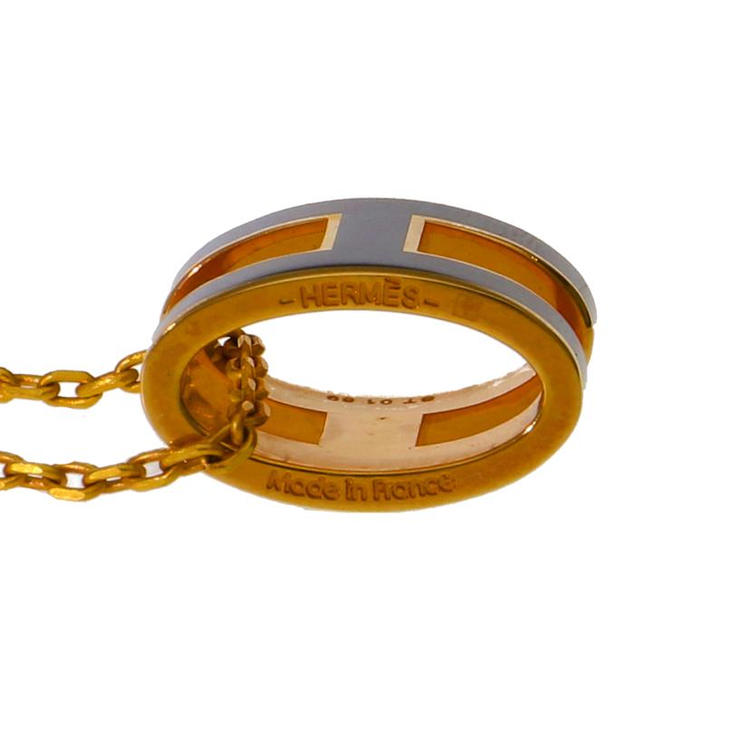 HERMES エルメス/ポップアッシュ ミニ ネックレス/RG//ST0189/ABランク/93