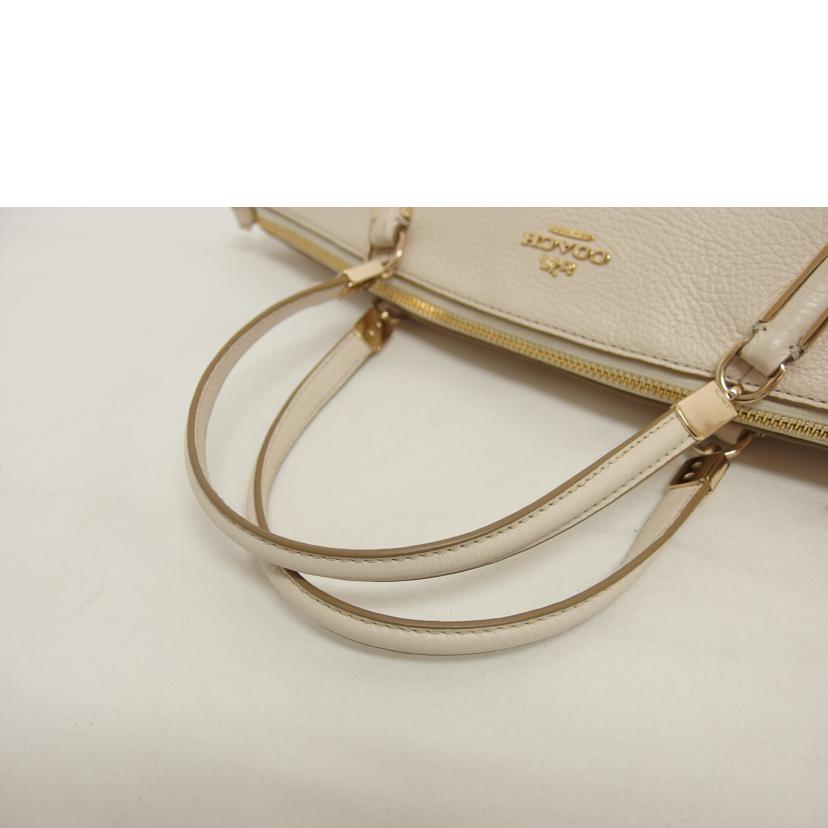 COACH コーチ/ペブルドレザー/スモールケルシーサッチェル/2WAYバッグ/アイボリー/F34493//B15**/ABランク/04