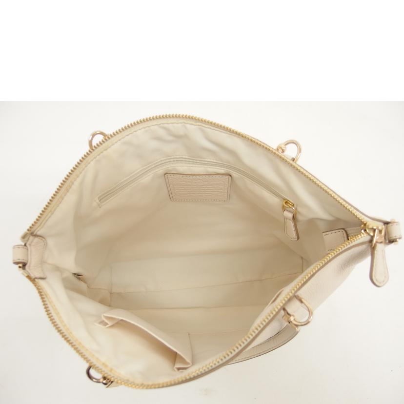COACH コーチ/ペブルドレザー/スモールケルシーサッチェル/2WAYバッグ/アイボリー/F34493//B15**/ABランク/04
