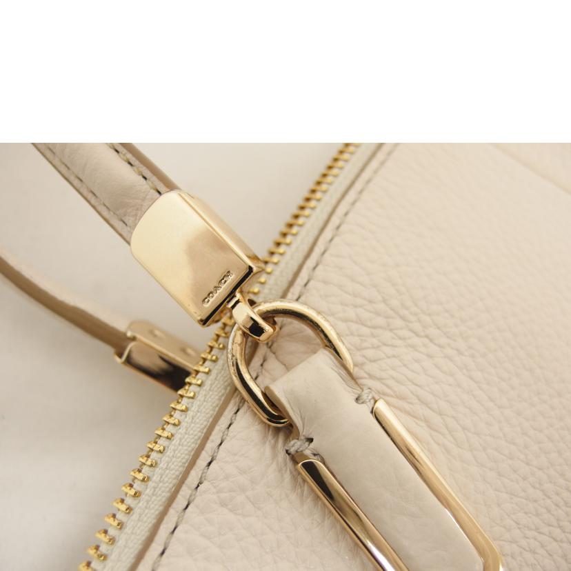 COACH コーチ/ペブルドレザー/スモールケルシーサッチェル/2WAYバッグ/アイボリー/F34493//B15**/ABランク/04