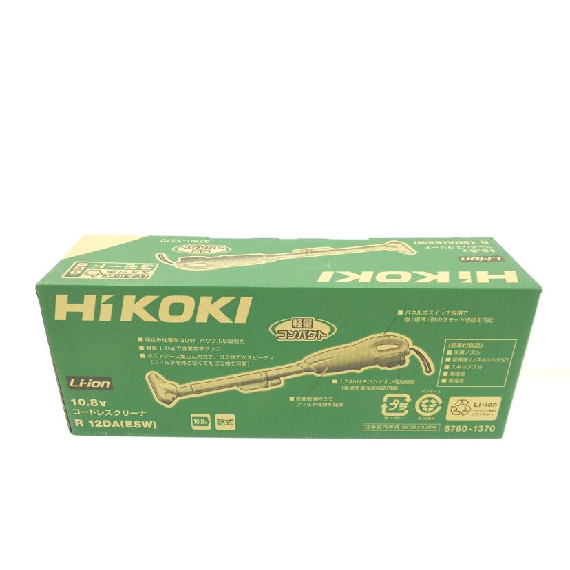 HIKOKI ハイコーキ/コードレスクリーナーR12DA/R12DA//Sランク/88
