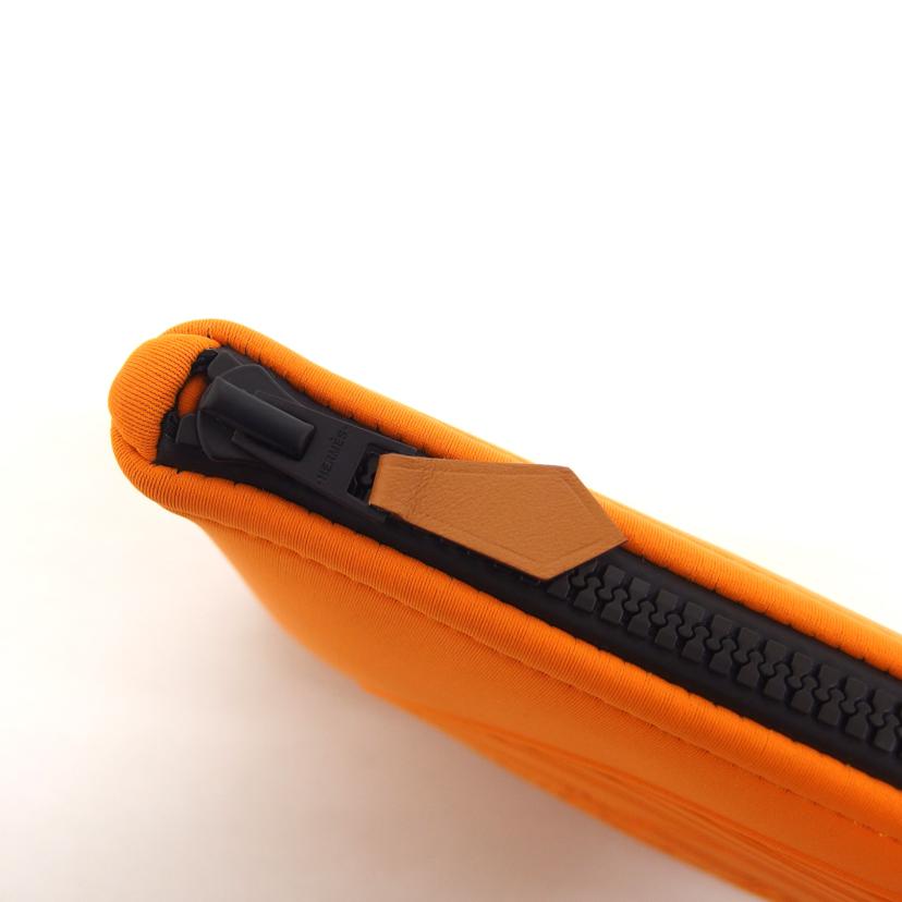 HERMES エルメス ポーチ/ネオバンPM/ポーチ/オレンジ ナイロン×ポリウレタン//SAランク/04