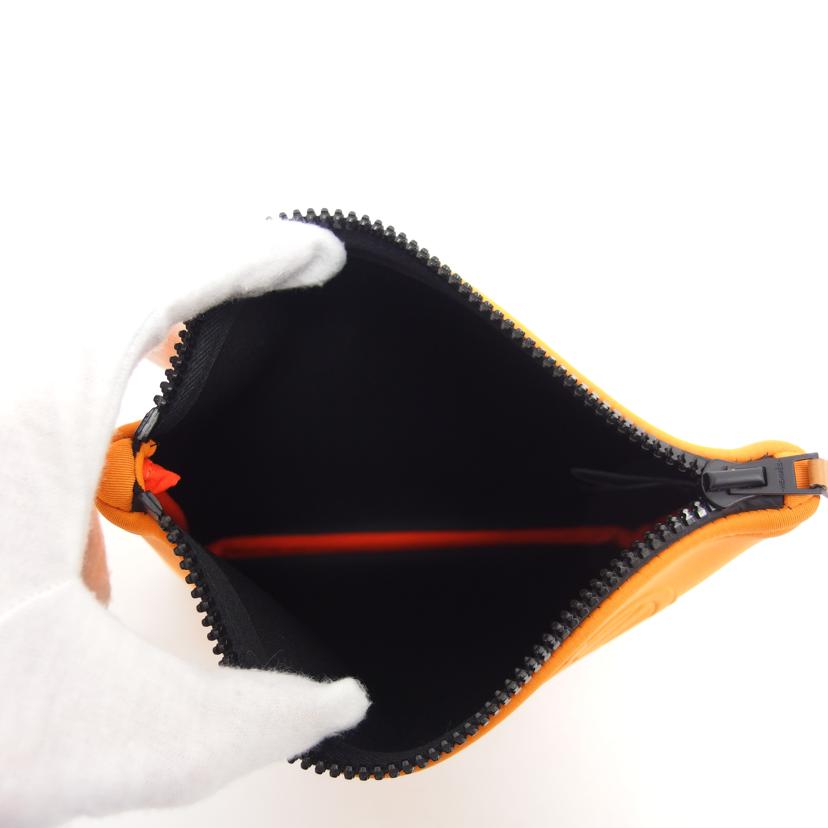 HERMES エルメス ポーチ/ネオバンPM/ポーチ/オレンジ ナイロン×ポリウレタン//SAランク/04