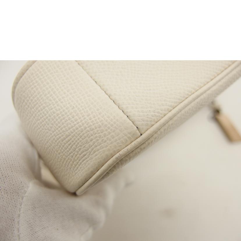 COACH コーチ/レザー/ロゴショルダーバッグ/アイボリー/34444//K14**/ABランク/04