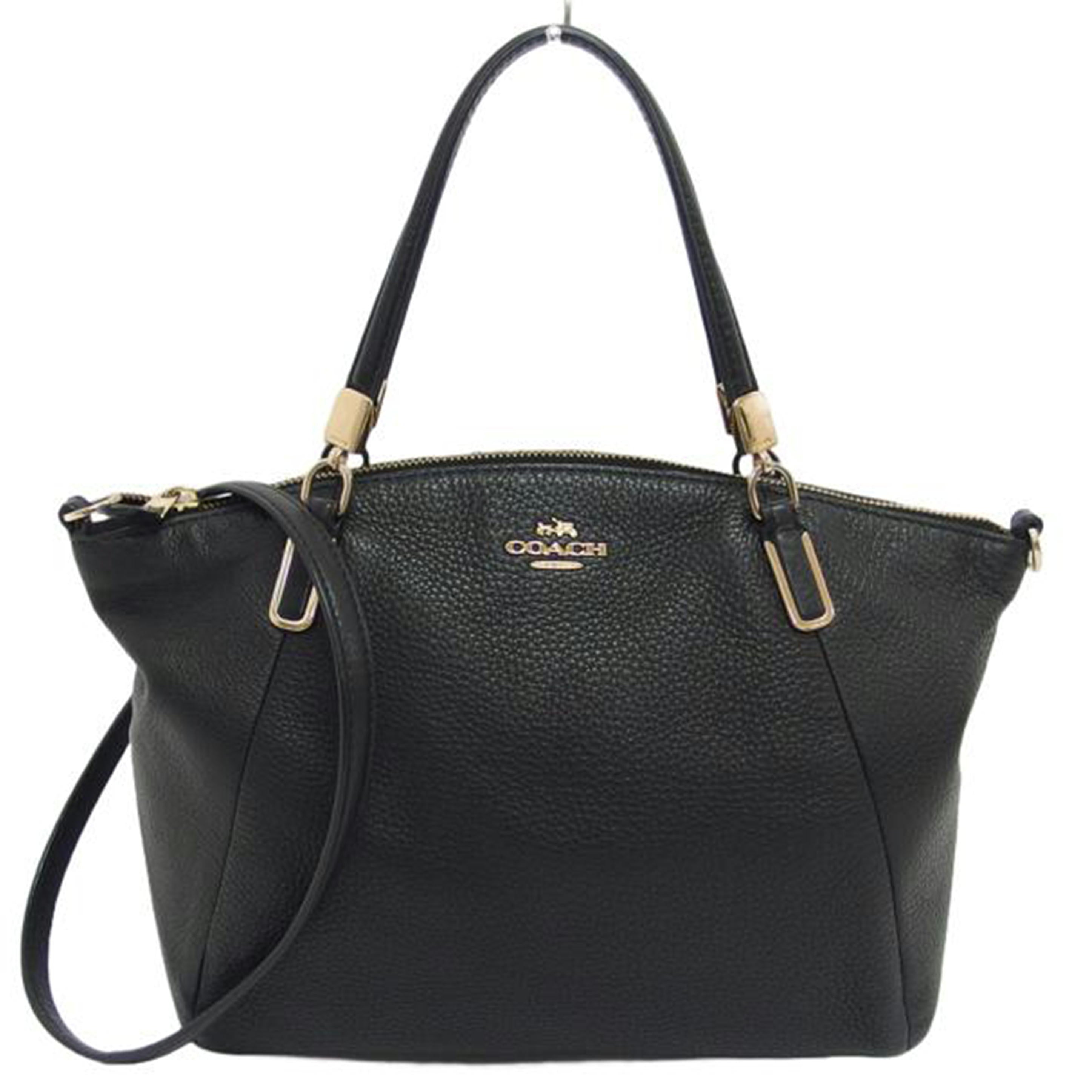 COACH コーチ/ペブルドレザー/スモールケルシーサッチェル/2WAYバッグ/ブラック/F34493//A15**/ABランク/04