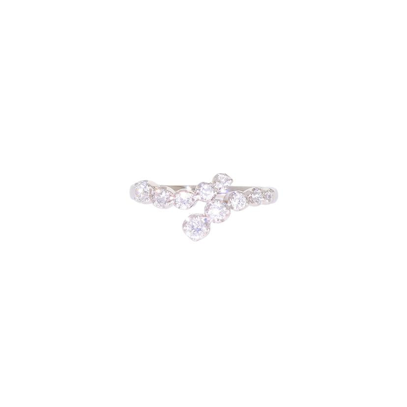 /ヴァンドーム PT950ダイヤリング0.36ct//Aランク/65