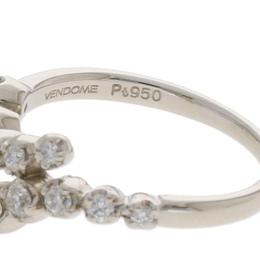 /ヴァンドーム PT950ダイヤリング0.36ct//Aランク/65