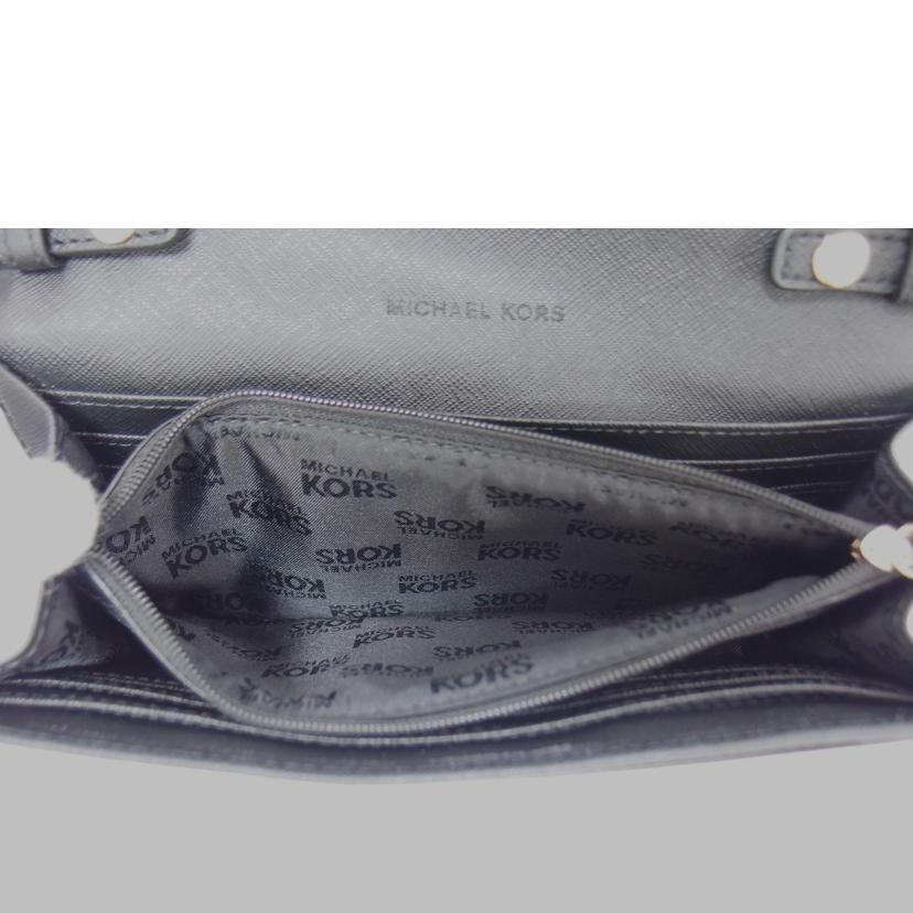 MICHAEL KORS マイケルコース/ウォレット/チェーンショルダーバッグ/ブラック/35T6GTVC9L//Aランク/04