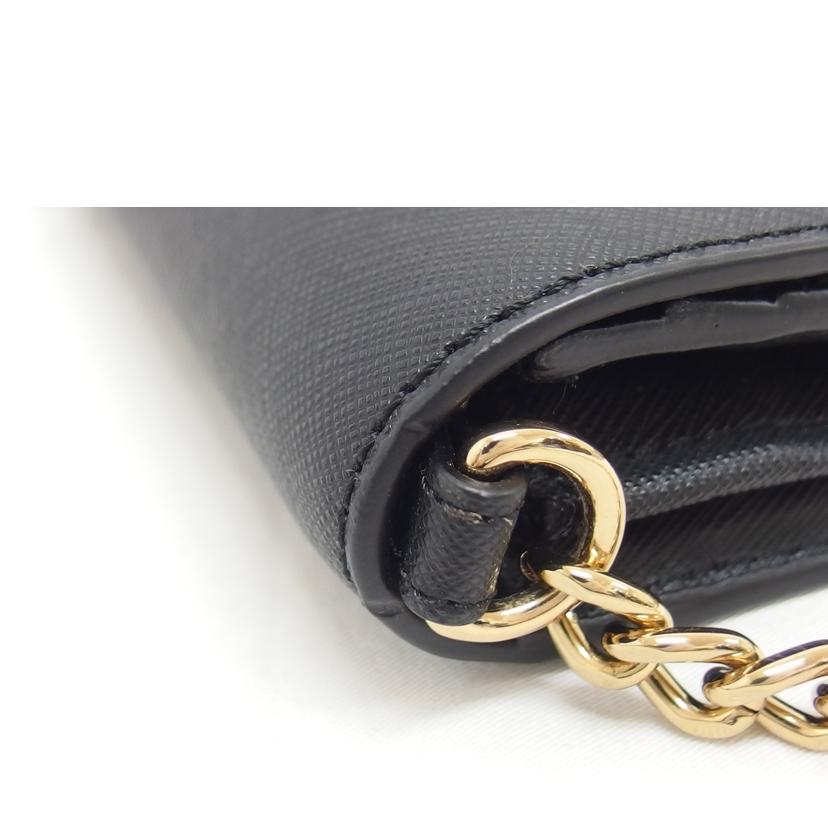 MICHAEL KORS マイケルコース/ウォレット/チェーンショルダーバッグ/ブラック/35T6GTVC9L//Aランク/04