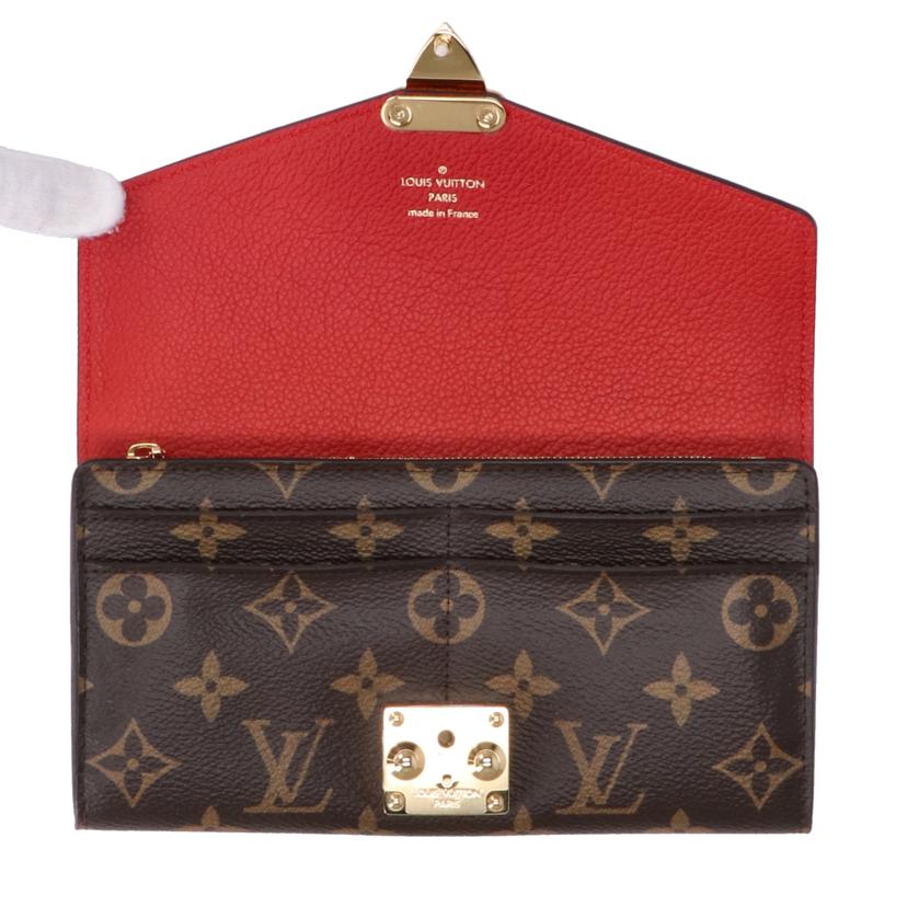 LV ルイヴィトン/ポルトフィウ\イユ・パラス/モノグラム/M58414//SN2***/SAランク/78