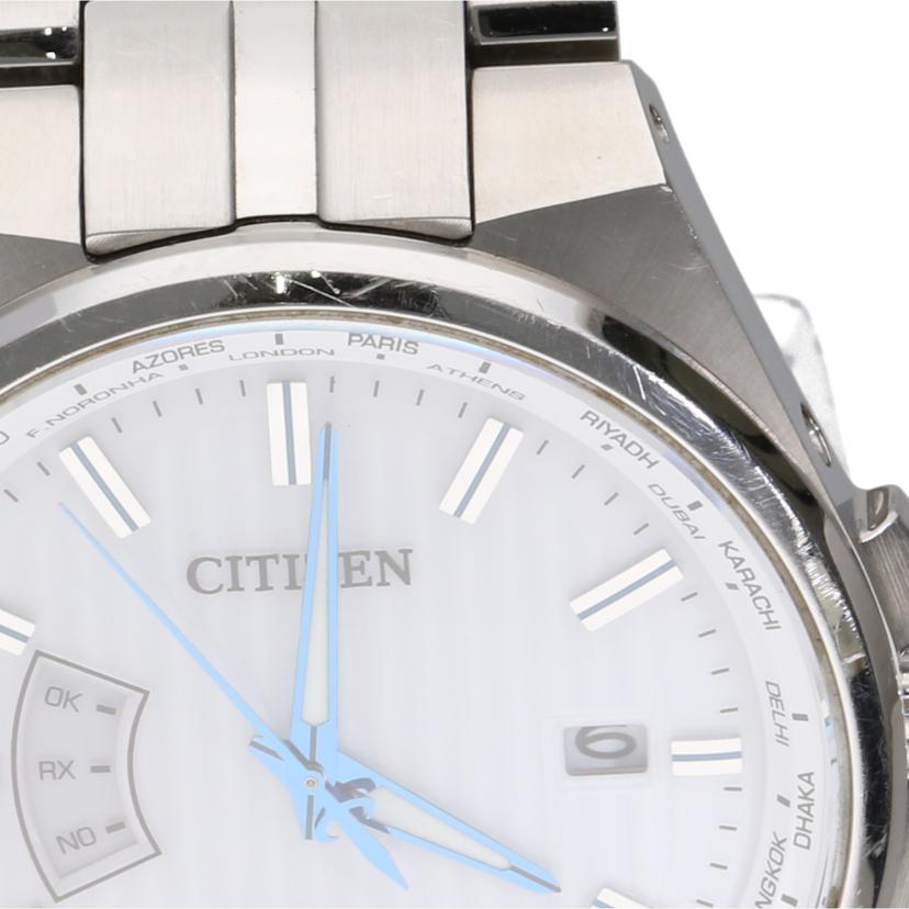 CITIZEN シチズン/電波ソーラー腕時計/デイト白文字盤/H145-S116643//931******/Bランク/37