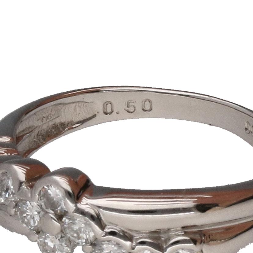 / PT900ダイヤリング0.50ct//Aランク/76