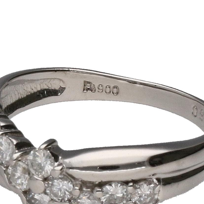 / PT900ダイヤリング0.50ct//Aランク/76