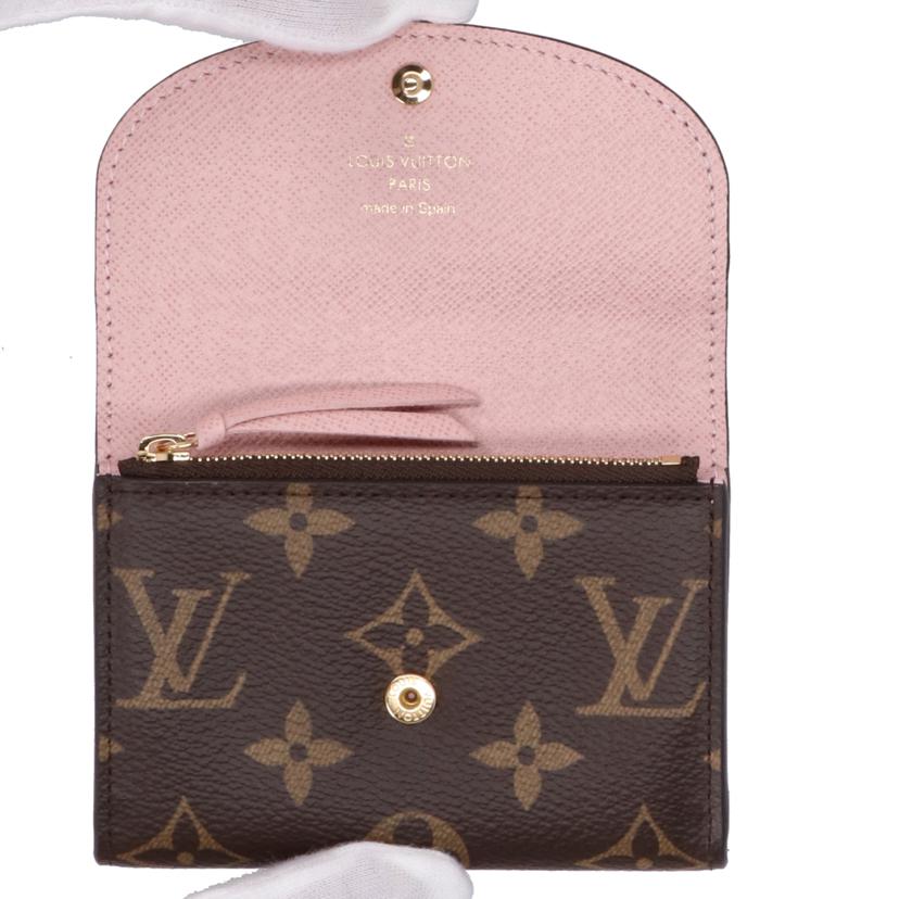 LV/ポルトモネ・ロザリ/モノグラム・ローズバレリーヌ/M62361//RFI*/SAランク/78