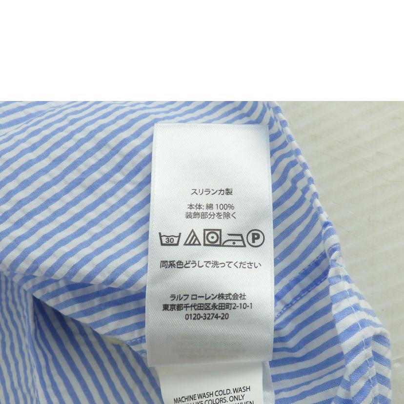 RALPH LAUREN ラルフローレン/シアサッカ-シャツ//Aランク/64