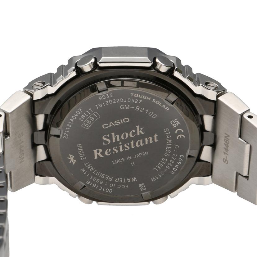 CASIO カシオ/G-SHOCK/フルメタル/ソーラー×Bluetooth/GM-B2100D-1AJF//001*****/Aランク/19