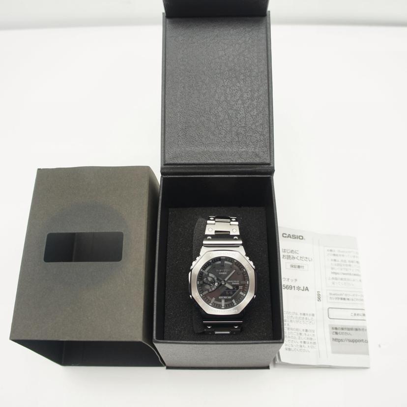 CASIO カシオ/G-SHOCK/フルメタル/ソーラー×Bluetooth/GM-B2100D-1AJF//001*****/Aランク/19
