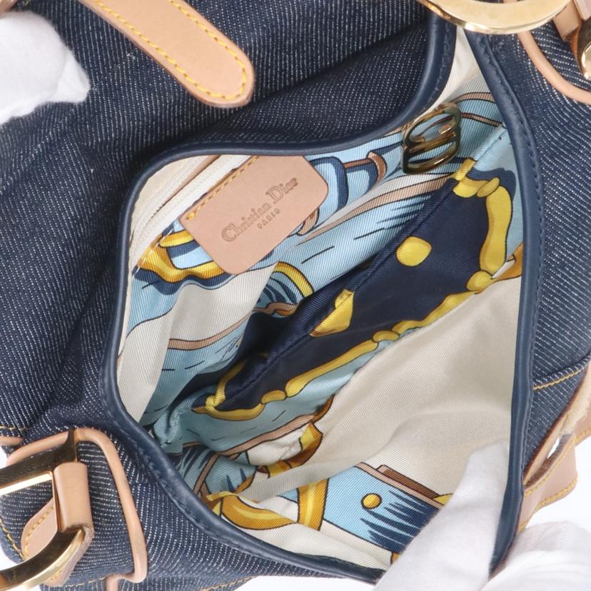 Dior ディオール/サドルバッグ/デニム/Gカード//RU0***/Aランク/75