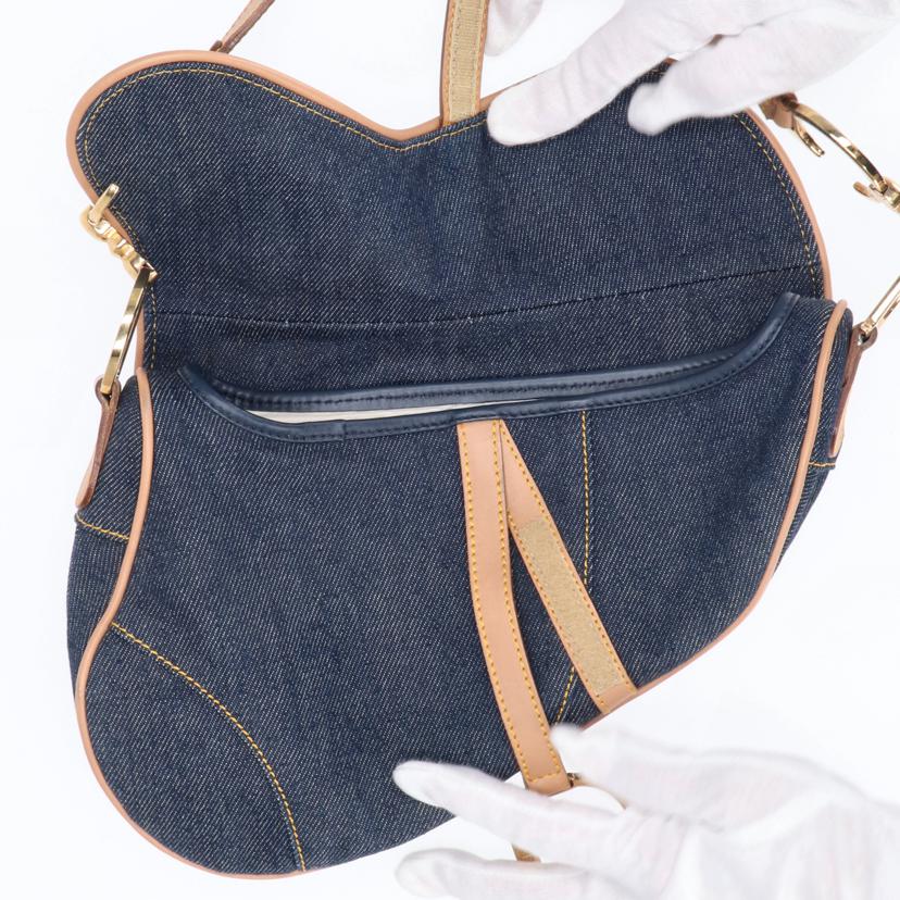 Dior ディオール/サドルバッグ/デニム/Gカード//RU0***/Aランク/75