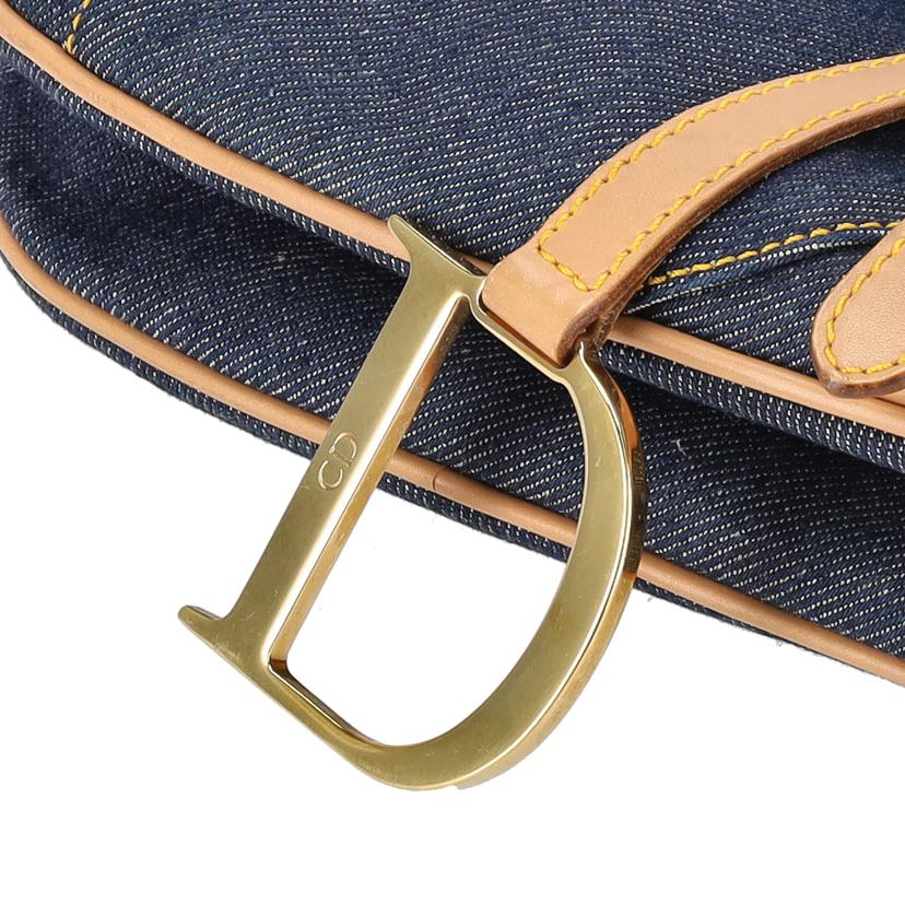 Dior ディオール/サドルバッグ/デニム/Gカード//RU0***/Aランク/75