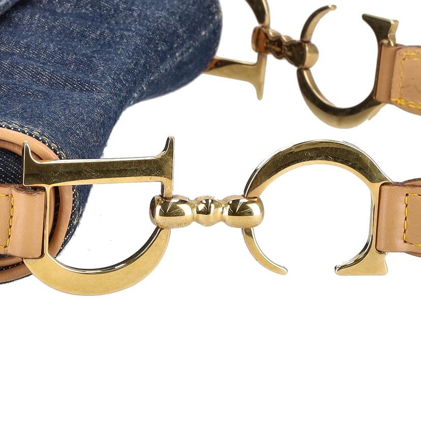 Dior ディオール/サドルバッグ/デニム/Gカード//RU0***/Aランク/75