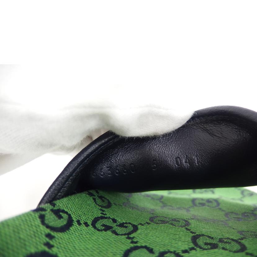 GUCCI グッチ/GG キャンパスサンダル/グリーン/663660//ABランク/82