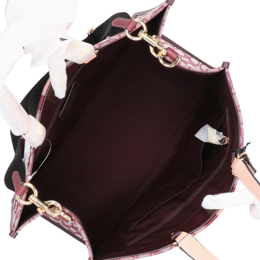 COACH コーチ/シグネチャー×ストライプデンプシートート40/C8418//F22**/SAランク/78