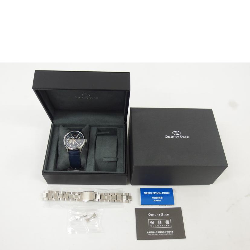 ORIENTSTAR オリエントスター/コンテンポラリーコレクション/裏スケ/自動巻き/F6F4-UAB0//B9X****/ABランク/04