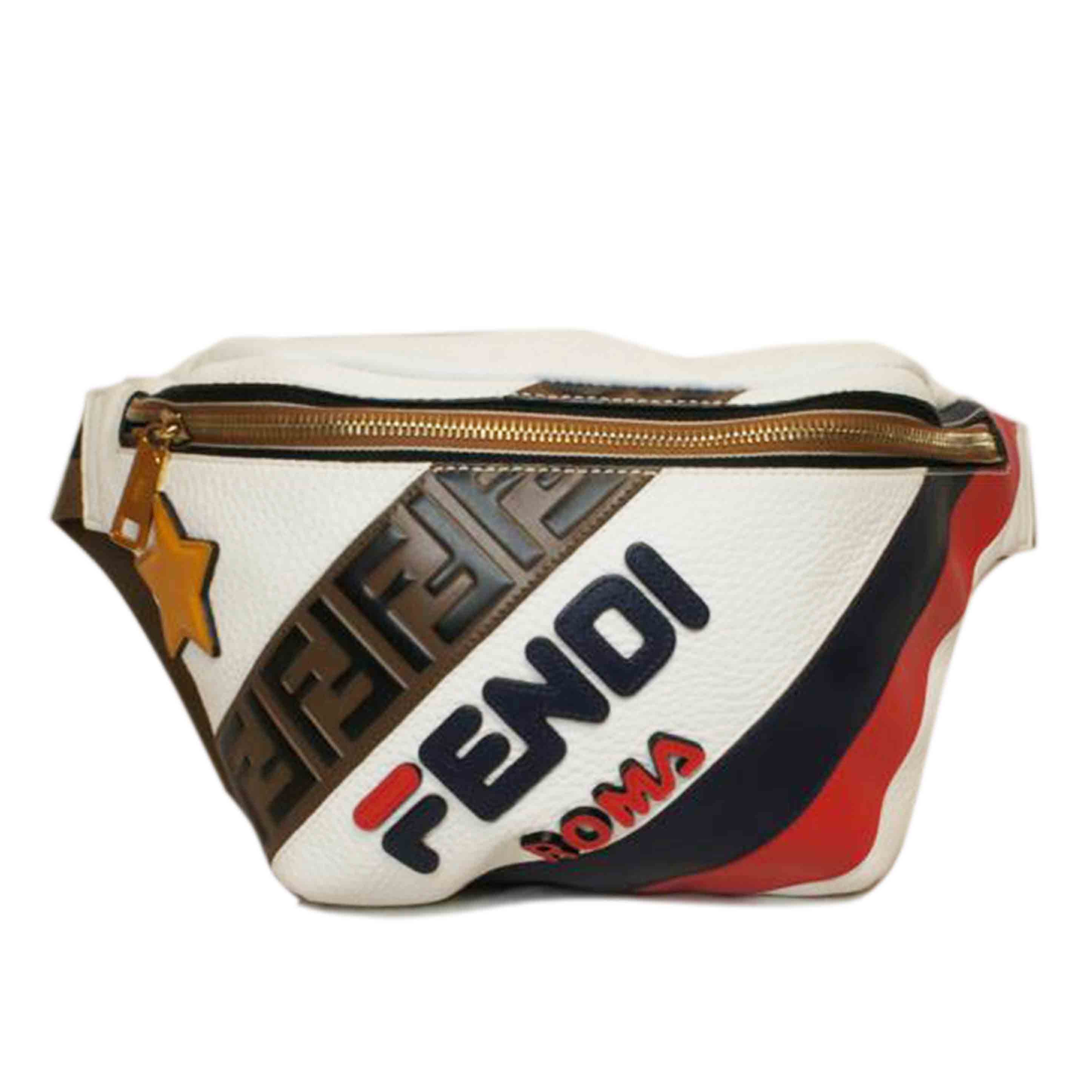 FENDI フェンディ/FILAフィラコラボレザーベルトバッグ/7VA434//Aランク/92