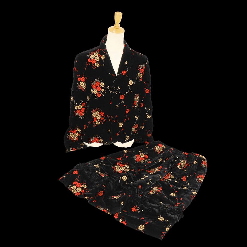 COMMEdesGARCONS/アーカイブ/robedechambreセットアップ/花柄刺繍//ABランク/82