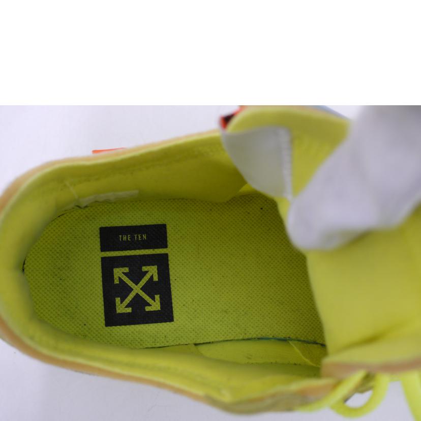 NIKE×OFF WHITE ナイキ×オフホワイト/エアフォース1OFF WHITE Volt"/AO4606-700//Aランク/69