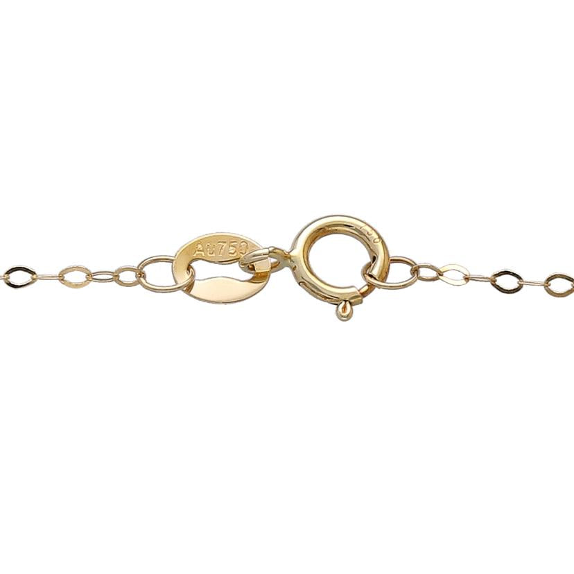 / K18ネックレス//Aランク/76