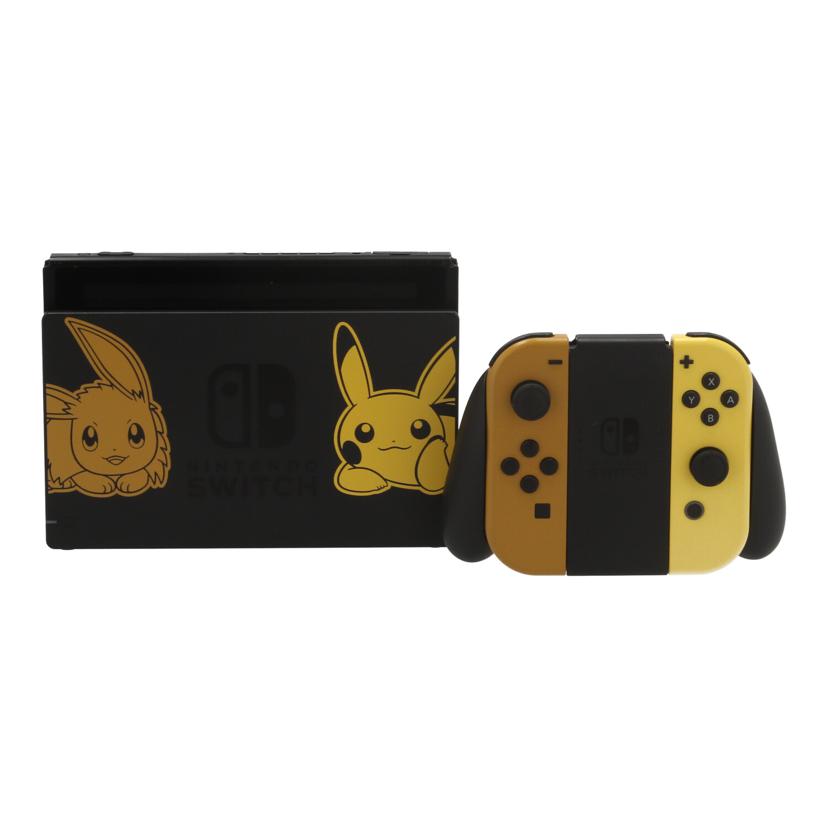 Nintendo 任天堂 ニンテンドー /Nintendo Switch 本体 Let's Go!ピカチュウモデル/HAC-S-KF-JXE-C3//XAJ10048807578/Cランク/82