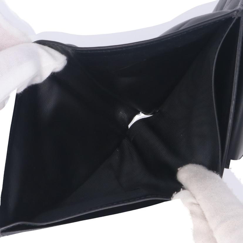 HUNTING WORLD ハンティングワールド/2つ折りコンパクト財布/黒/7・I・2・08//ABランク/93