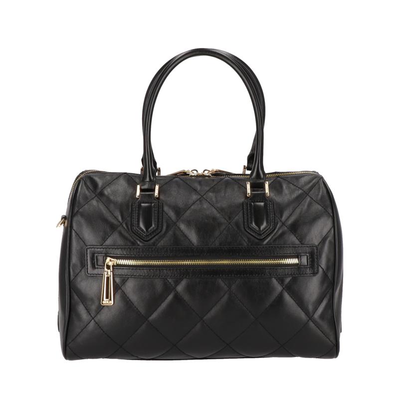 COCOCELUX ココセリュックス/ダイヤモンドレザー2Wayボストン/黒/501AB0372//Aランク/93