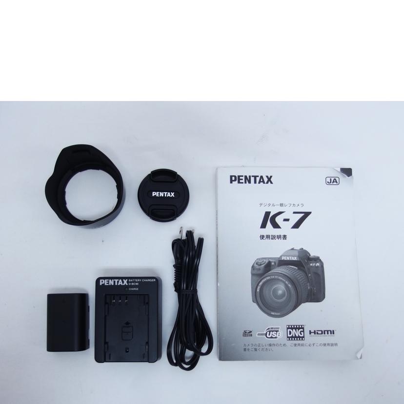 PENTAX ペンタックス/デジタル一眼レフカメラ/K-7/レンズキット/K-7//3395342.5604407/ABランク/04