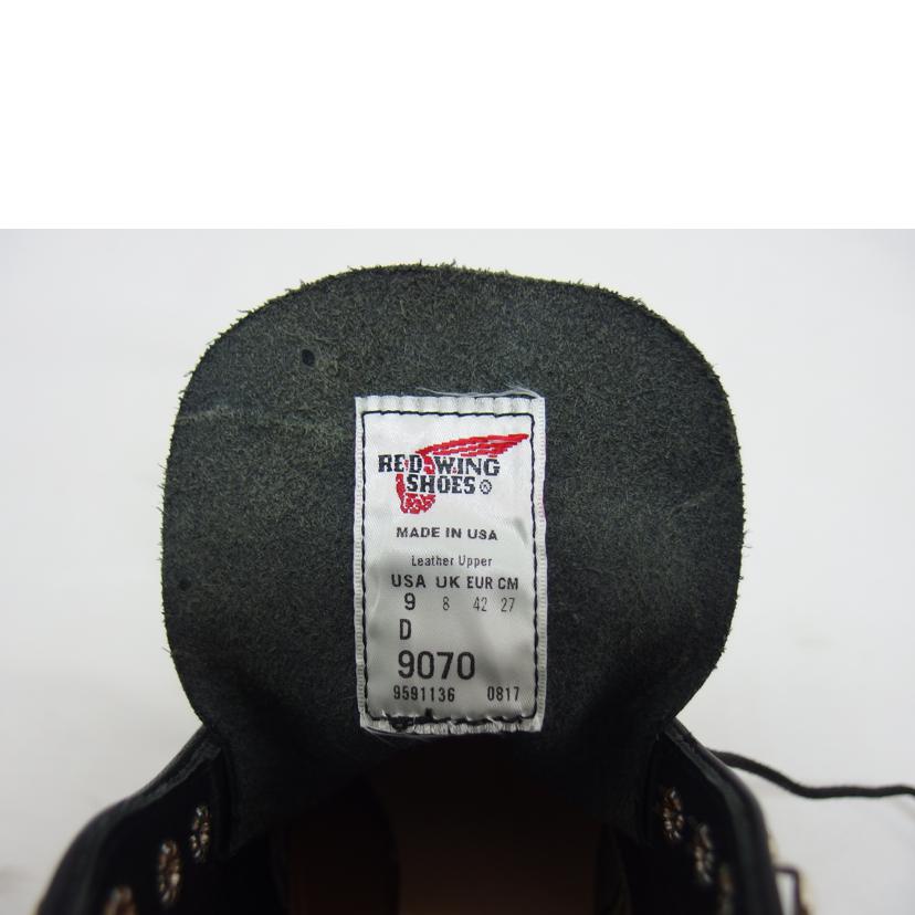 RED WING レッドウィング/アイリッシュセッターウーツ/ブラック/9070//Aランク/04