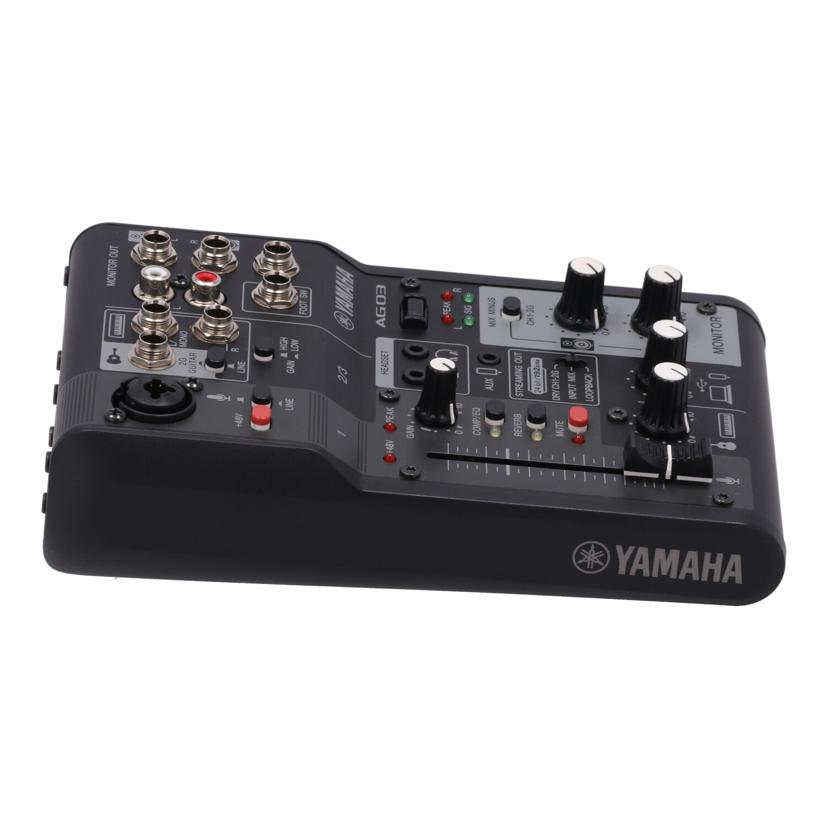 YAMAHA ヤマハ /ライブストリーミングミキサー/AG03MK2//21YGEK01562/Bランク/69