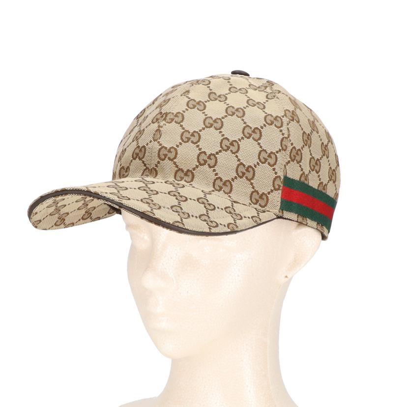 GUCCI グッチ/シェリーライン GGキャンバス キャップ/200035・601491//ABランク/05