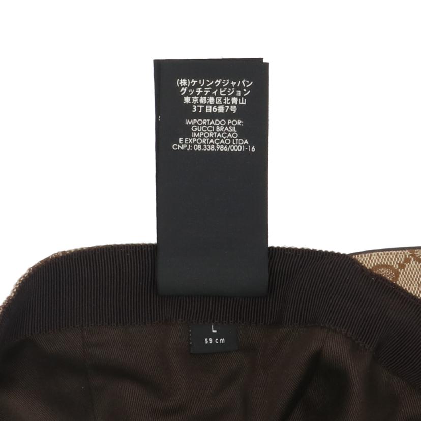 GUCCI グッチ/シェリーライン GGキャンバス キャップ/200035・601491//ABランク/05